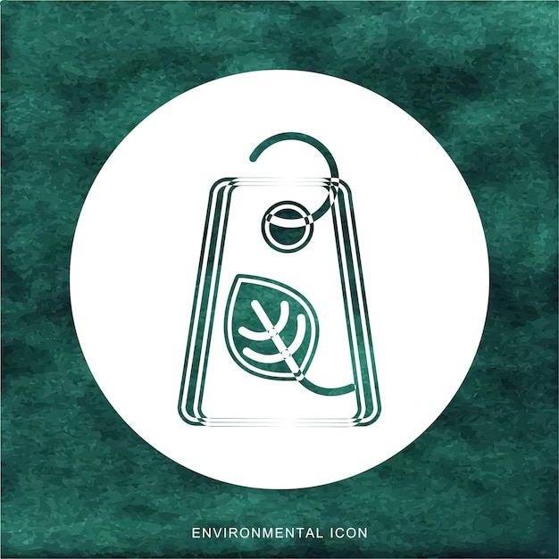 Environmental and Eco Icon For Social Media Template