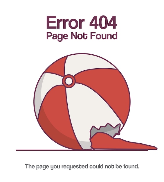 Error 404 Page Not Found