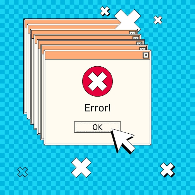 Error screen