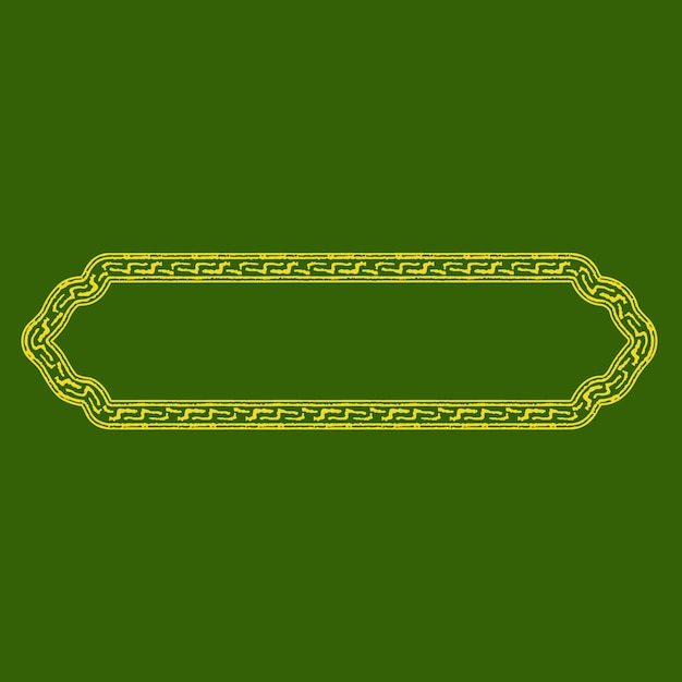 Eslimi Islamic Arabic Iranian Frame Text Box Tazhib Vector 03