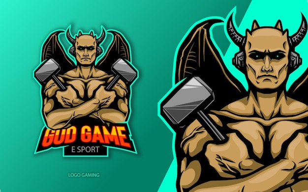 Esport logo devil