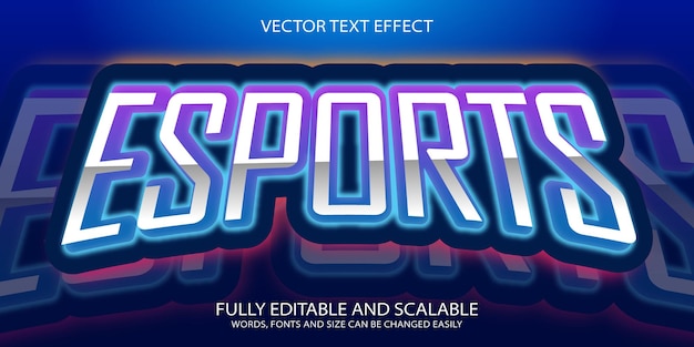 Esports text effect