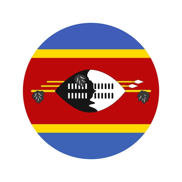 Eswatini Round flag