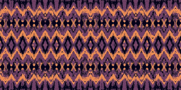 Ethnic abstract ikat artcolorful seamless pattern in tribalfolk embroiderycolorful ethnic pattern