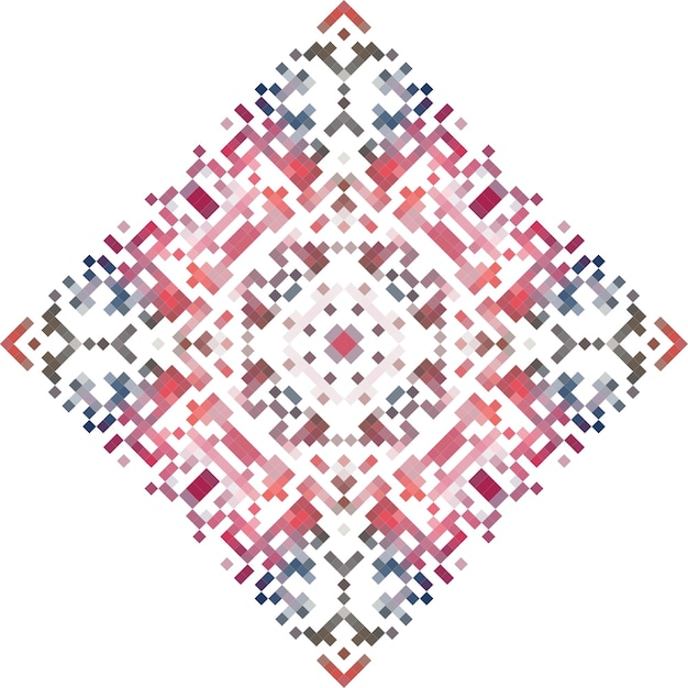 Ethnic boho ornament Tribal pattern Folk motif Can be used for wallpaper textile wrapping