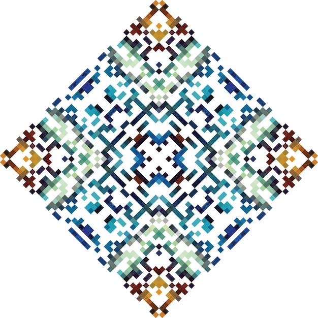 Ethnic boho ornament Tribal pattern Folk motif