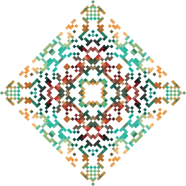 Ethnic boho ornament Tribal pattern Folk motif