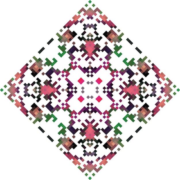 Ethnic boho ornament Tribal pattern Folk motif