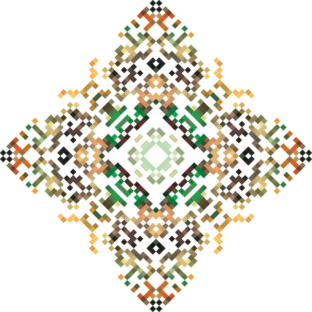 Ethnic boho ornament Tribal pattern Folk motif