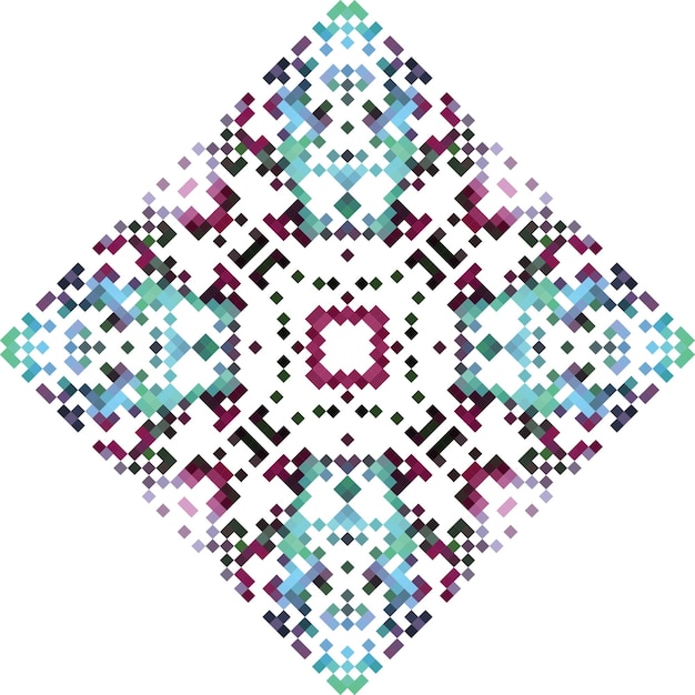 Ethnic boho ornament Tribal pattern Folk motif