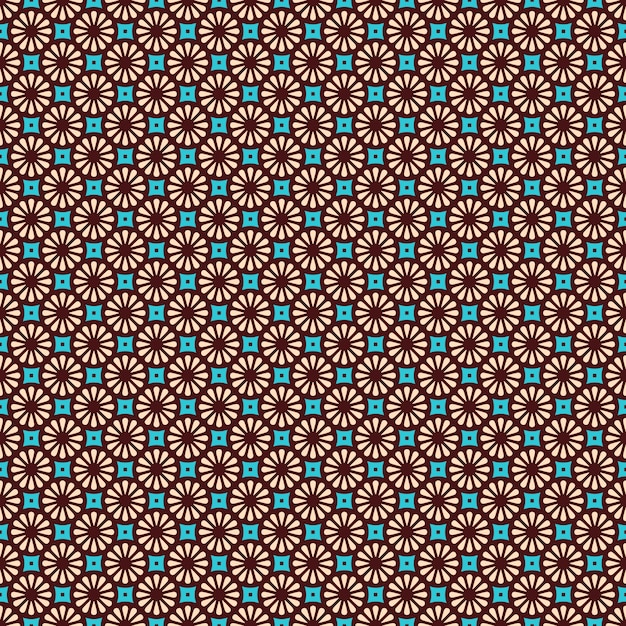 Ethnic motive seamless pattern