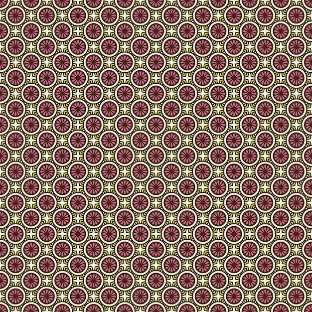 Ethnic motive seamless pattern