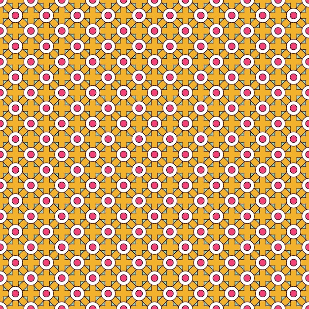 Ethnic motive seamless pattern