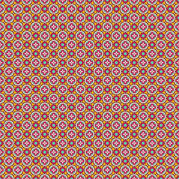 Ethnic motive seamless pattern