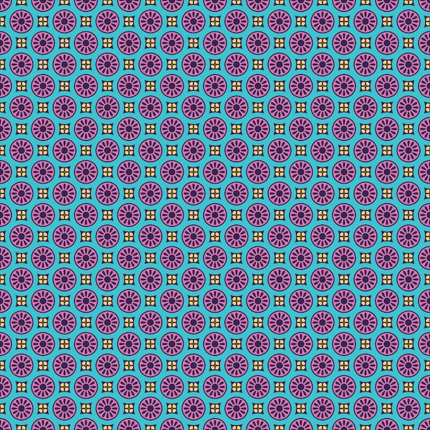 Ethnic motive seamless pattern