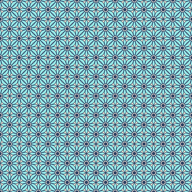 Ethnic motive seamless pattern