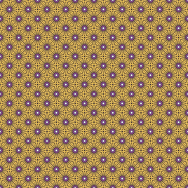 Ethnic motive seamless pattern