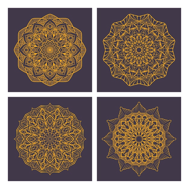 Ethnic ornamental mandalas