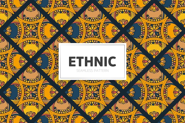 Ethnic Seamless pattern ornamental.