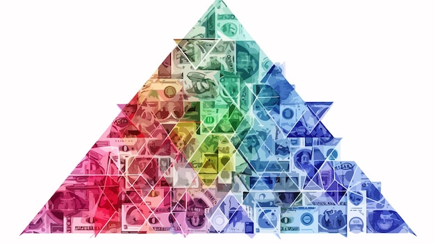 Euro Banknotes Payment Model with Geometric Mesh Pattern