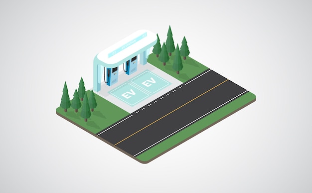 ev station electric vehicle charging station