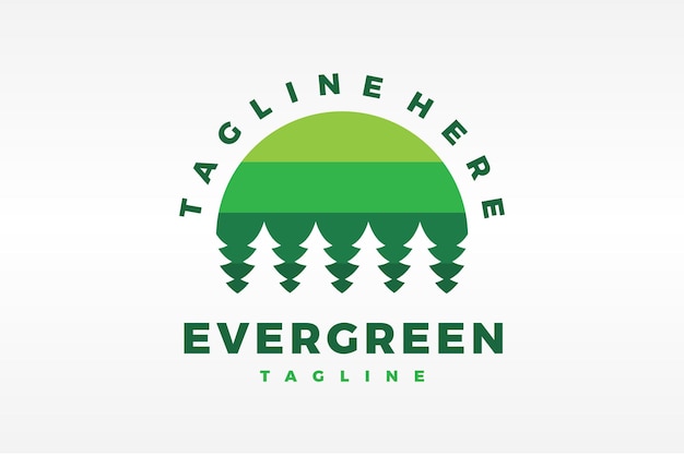 evergreen tree logo