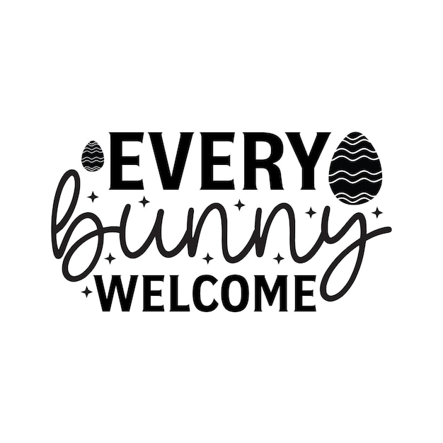 every bunny welcome