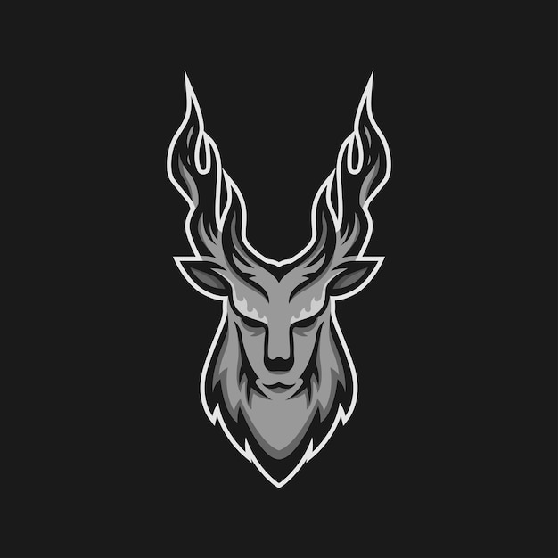 Evil deer logo