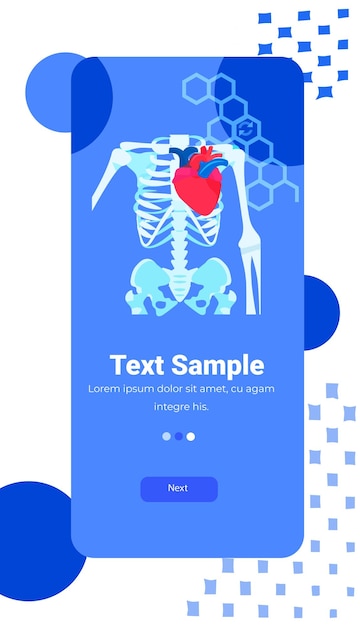 Examination of female patient heart X-ray health care medical treatment concept