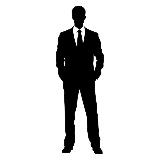 Executive Professional Silhouette illustration