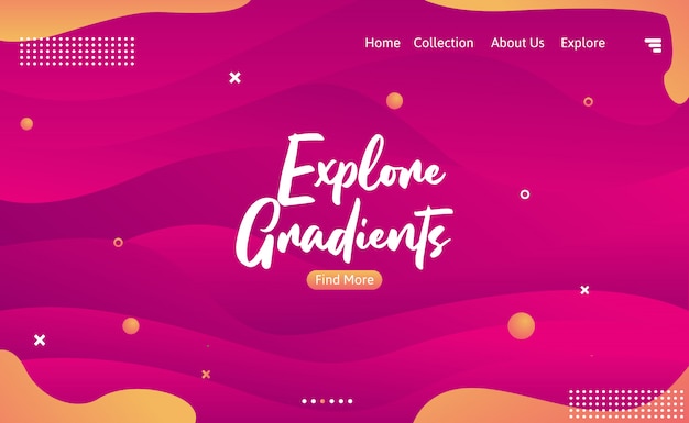 EXPLORE GRADIENTS ABSTRACT BACKGROUND