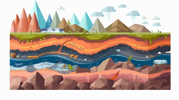 Exploring the Layers of Earth Educational Material for Geology Study