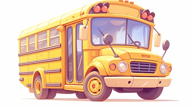 Vector exploring the tradition of school buses