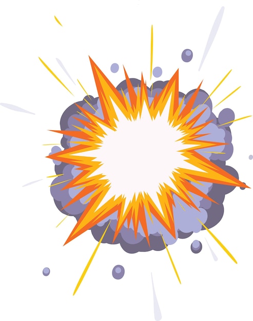 Vector explosion icon