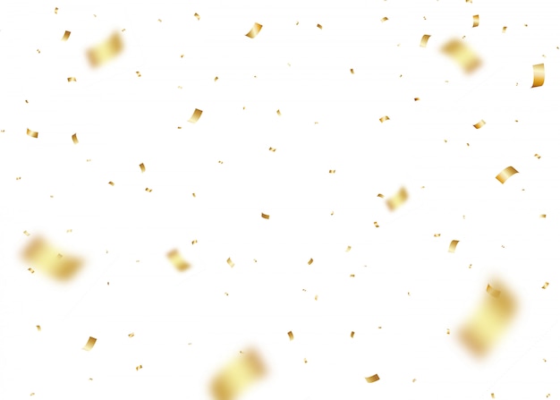 Explosive confettis background