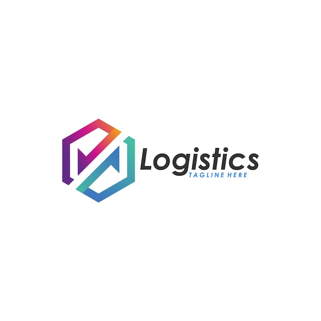 express logistics logo icon vector isolated