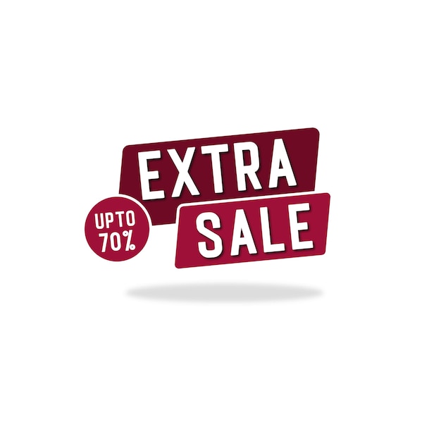 extra sale banner tag