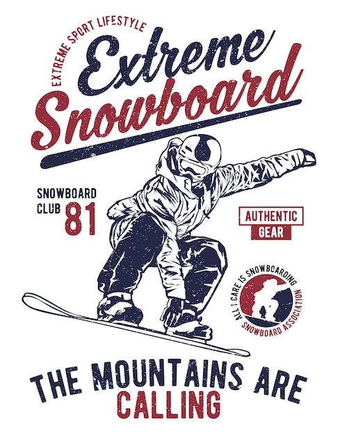 Extreme Snowboard