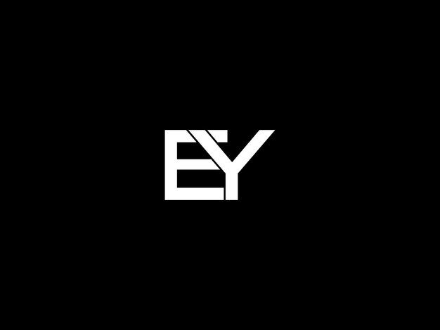 Vector ey logo design