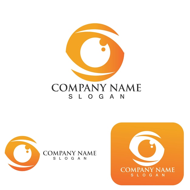 Eye Care logo Branding Identity Corporate