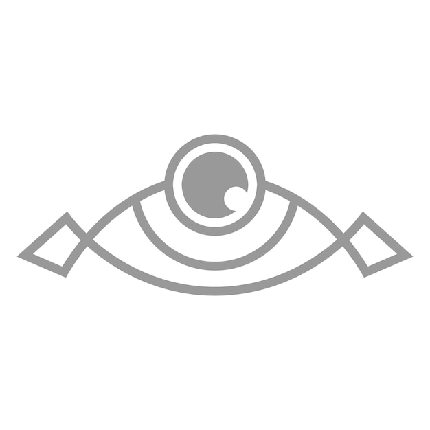 Eye icon logo design