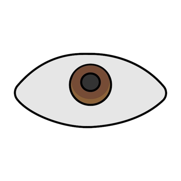 Eye icon vector