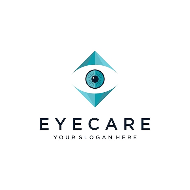 Eyecare logo icon symbol template