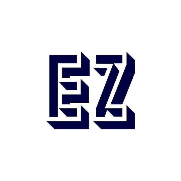 EZ 3d logo design