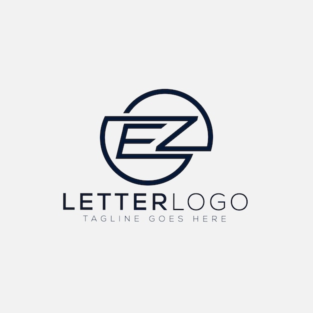 Vector ez logo design template vector graphic branding element