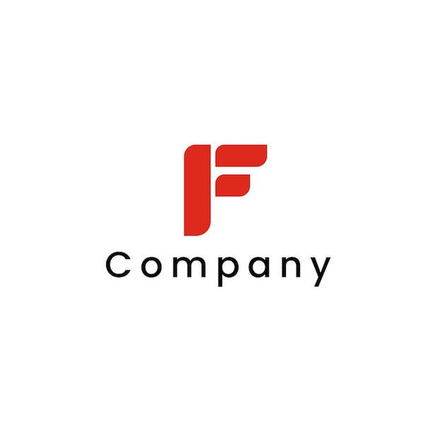 F letter logo design