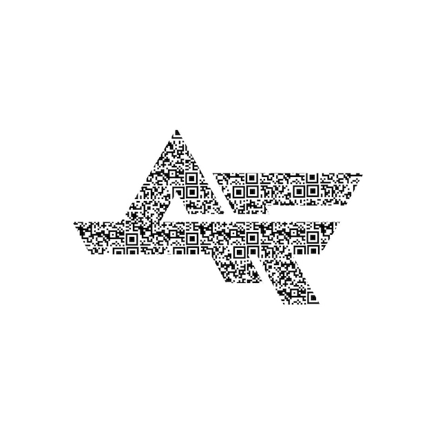 A and F letter logo