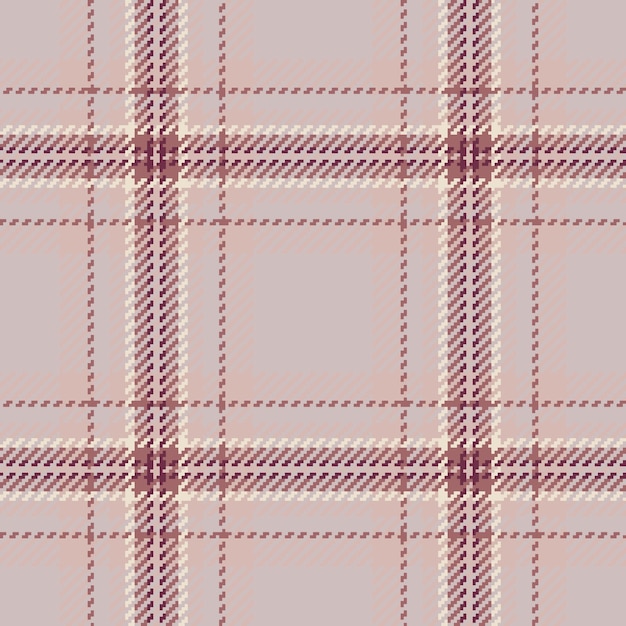 Fabric background vector of plaid textile tartan with a texture check pattern seamless in light and white colors