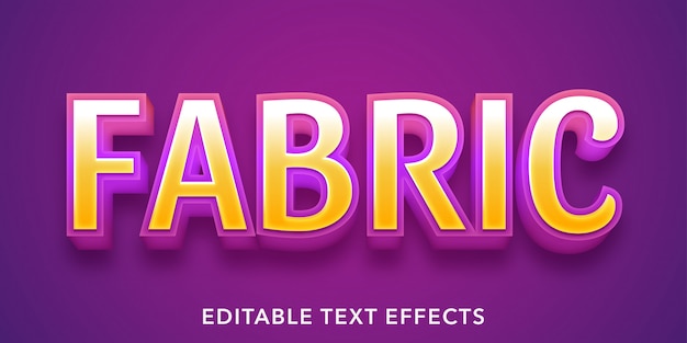 fabric editable text effects