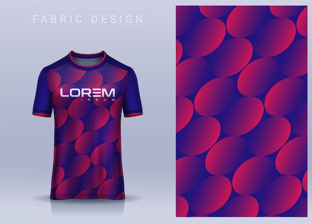 Fabric textile design for tshirt Soccer jersey